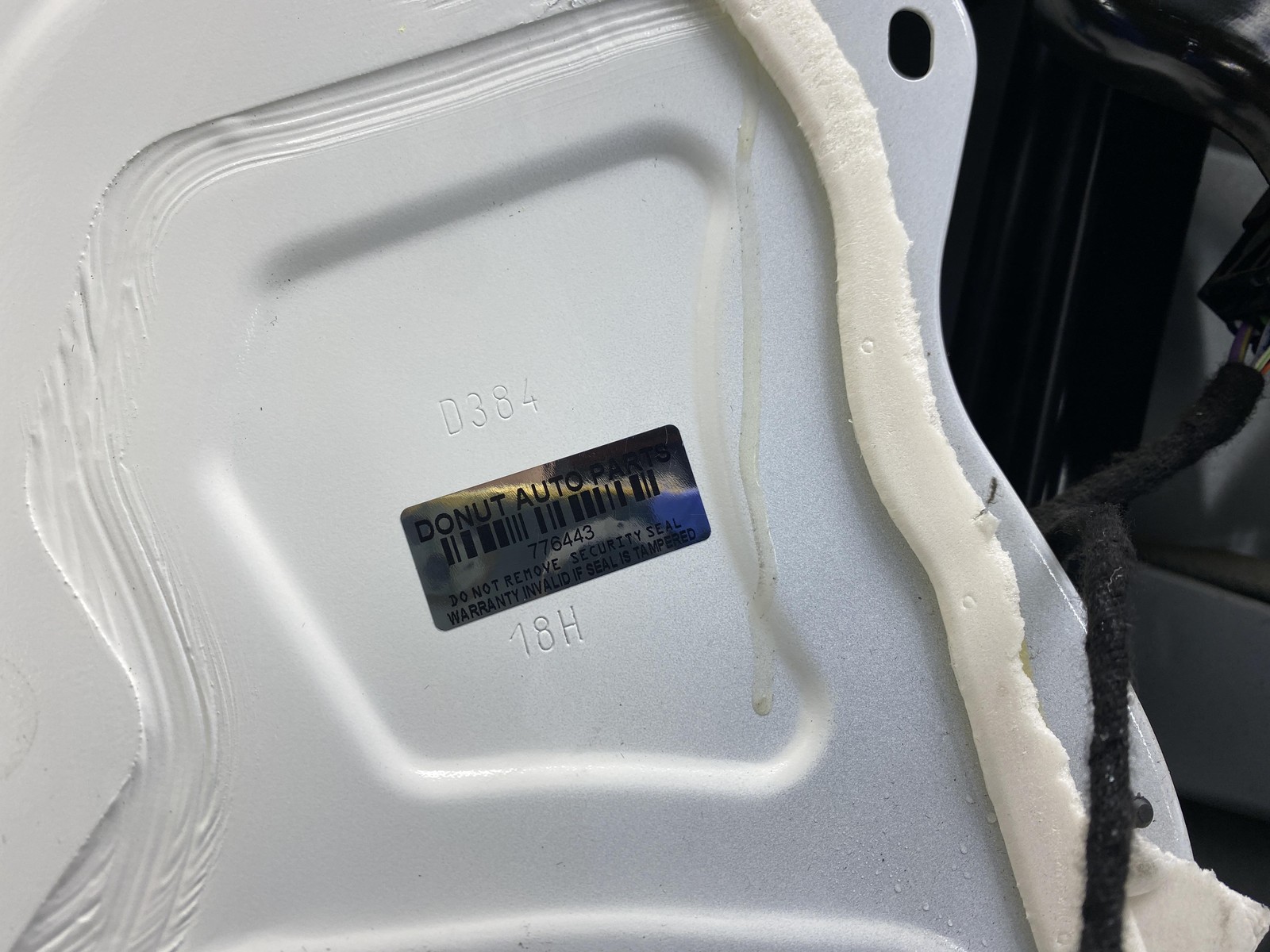 Maserati Ghibli 2014-2020 Rear Right Door panel White