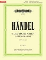 9 Deutsche Arien Hwv 202-210 / Urtext, Georg Friedrich HäNdel