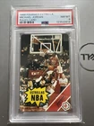 1988 Fournier Estrellas Michael Jordan Rules Card PSA 8 Chicago Bulls