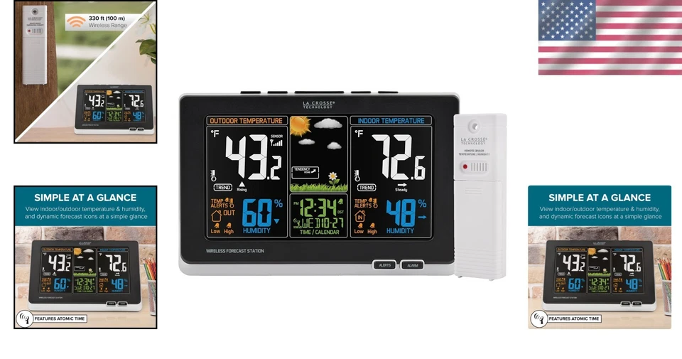 Reliable Weather Station with Humidity Readings - Image 2 of 4