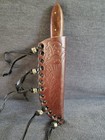 Rite Edge 6.75" Full Tang Fixed Blade Medium Patch Knife with Leather Sheath — photo 8