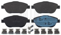Blue Print Bremsbelagsatz Scheibenbremse ADP154208 FüR C3 Opel CitroËN Picasso