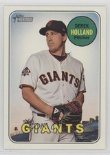 2018 Topps Heritage High Number Magenta Back /10 Derek Holland #690 0b0