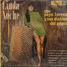 PEYO TORRES Linda Noche LP Fuentes Peru VG+ Heavy Cumbiamba Beat Afro Killer LP