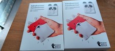 2 X Brand New  Handwarmers With 2 Covers Each. Fox And Panda