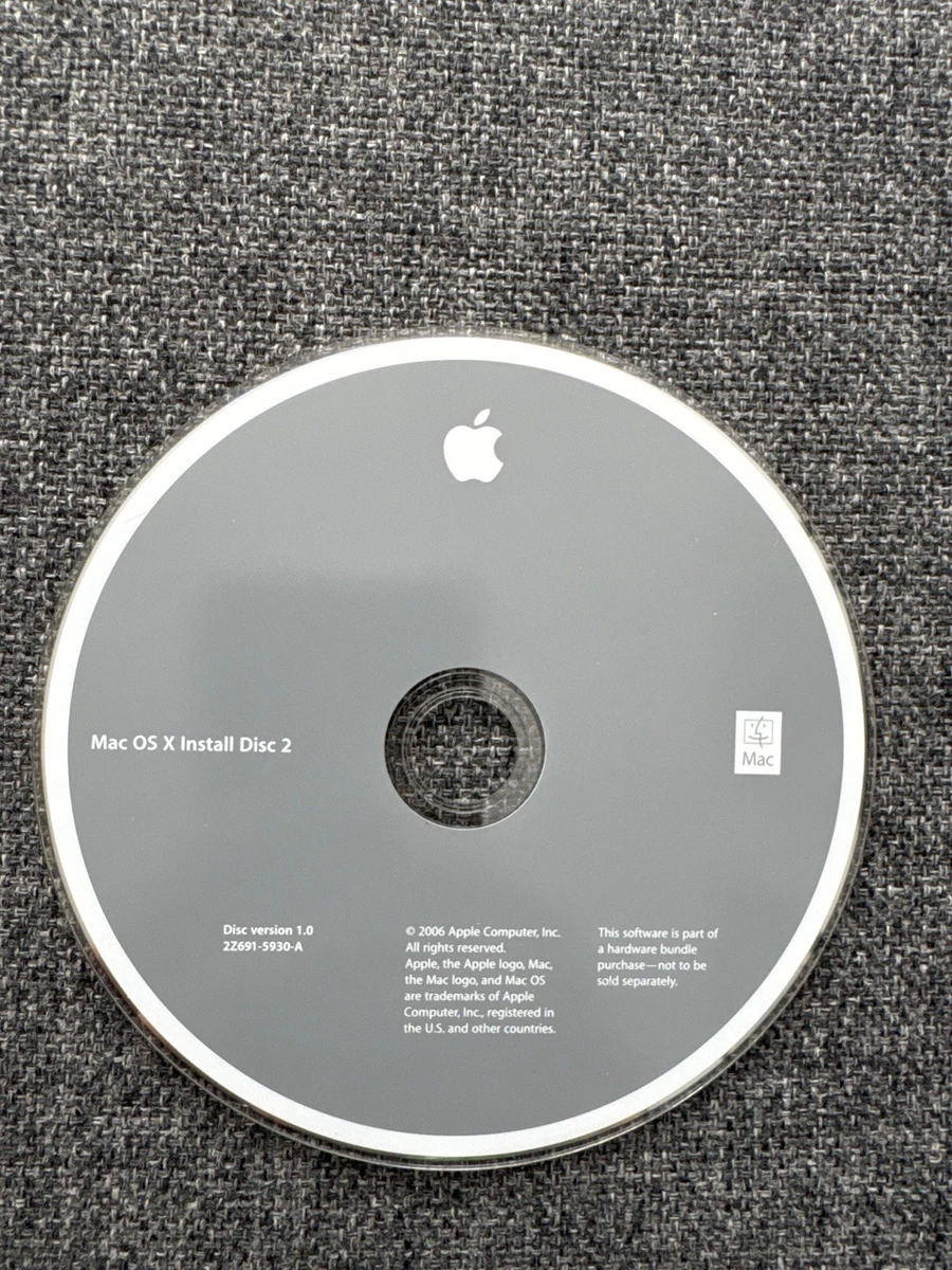 Apple MacBook ホワイト ＆ OS X インストールディスク セット Mac Os X Install Disc for sale - eBay