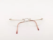 Marchon Airlock 2 Eyeglasses Frames Only, 760 54, 135, Silver