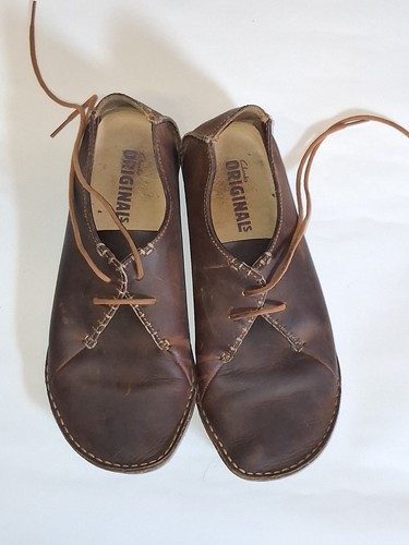 Clarks Artisan Collection Janey Mae Oxfords Beeswax Brown Sz 11 M