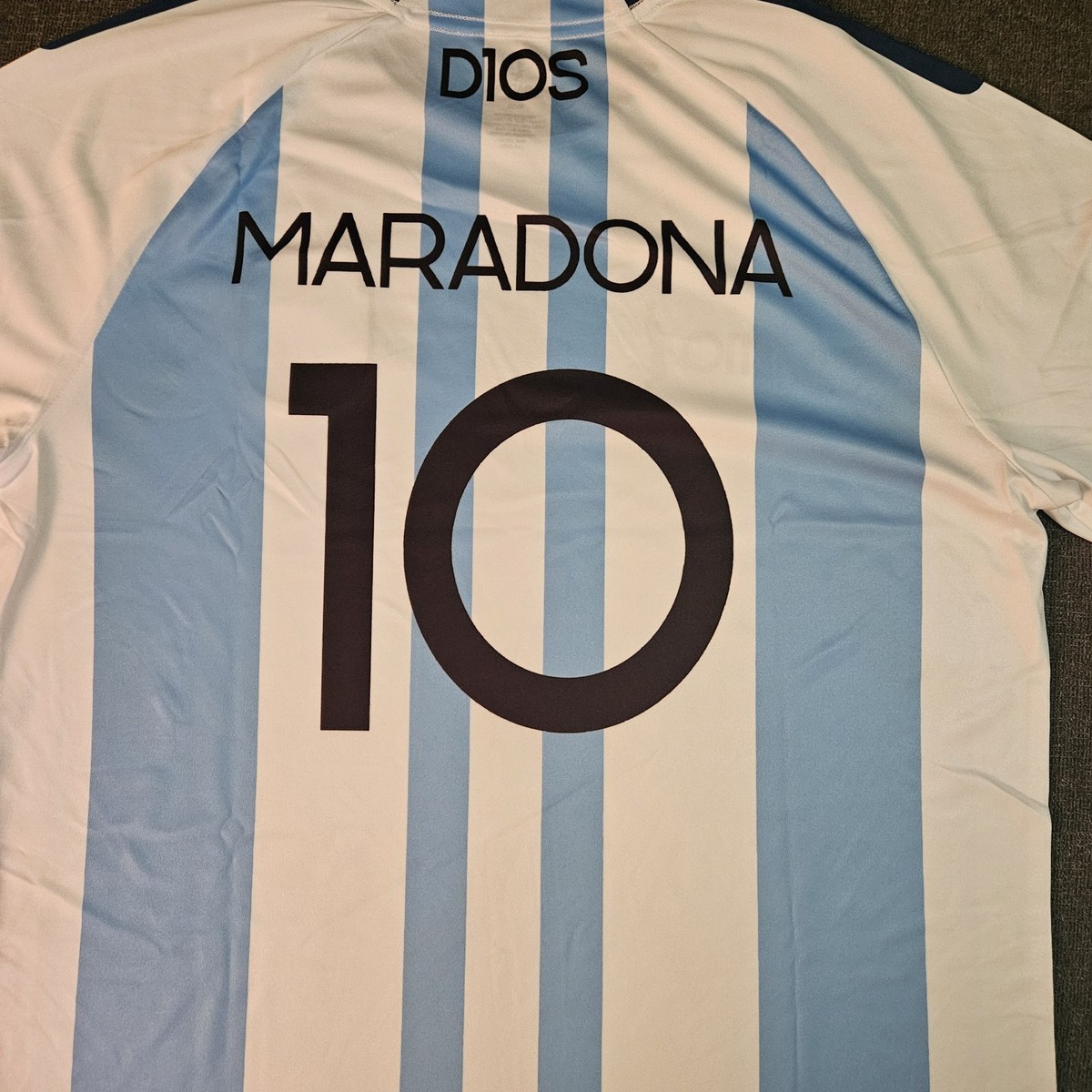Diego Maradona Argentina D10S Tribute Jersey Official Licensed