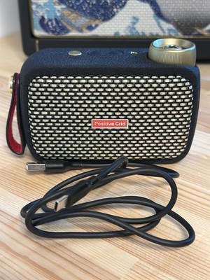 Positive Grid Spark GO Ultra-Portable Guitar Combo Amplifier, 5W, Black