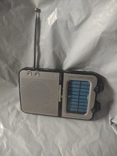 World Band Radio 9 Bands FM/AM  SW1 to SW7 World Receiver - Gray, Uses Battery