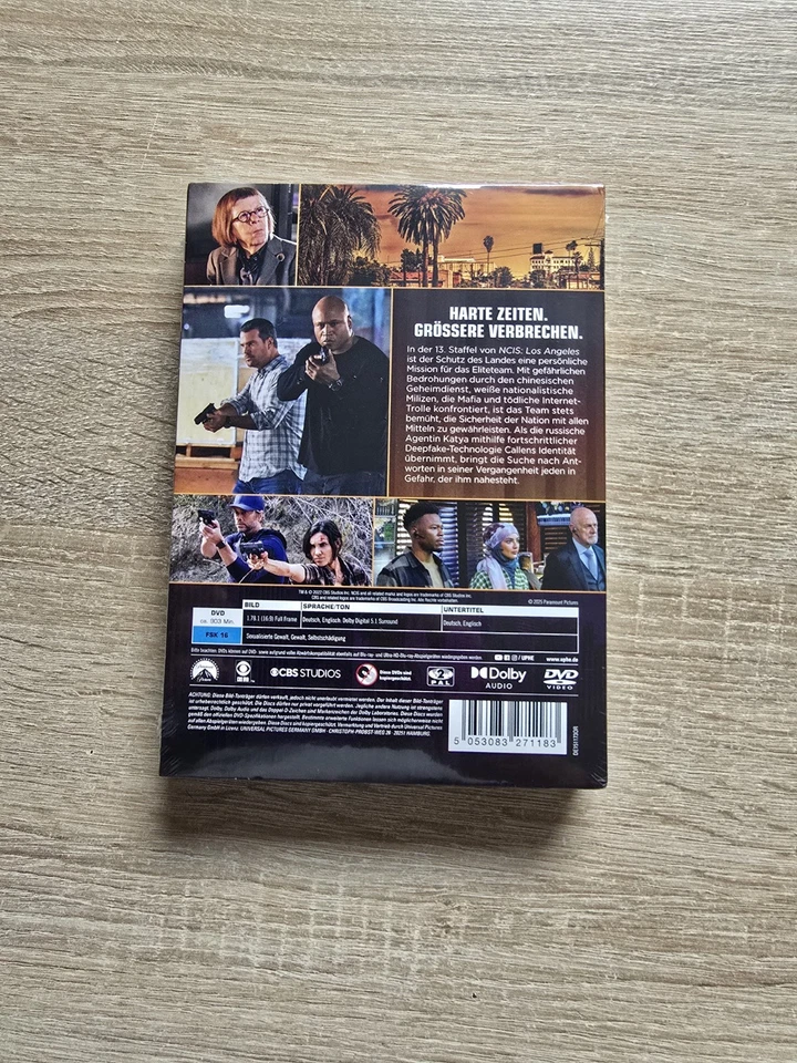 Navy CIS: Los Angeles - Staffel/Season 13 # DVD-NEU - Bild 2 von 2