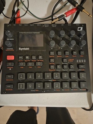 Elektron Syntakt 12-Track Drum Computer Synthesizer