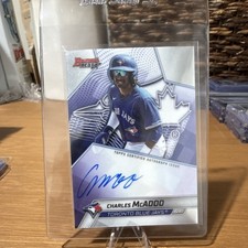 Topps 2025 Bowman's Best Autograph Charles McAdoo Blue Jays #B25-CMC Insert