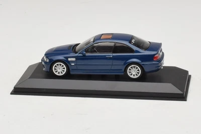 BMW M3 E46 Coupe Bleu Minichamps 1:43 | BMW014 - Photo 1/4