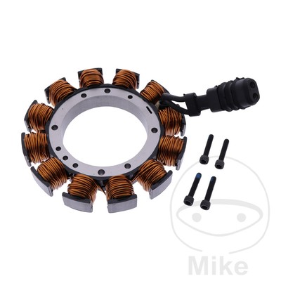 4744-Statore Bobina Alternatore Compatibile Con SUZUKI AN 400 BURGMAN - Foto 6