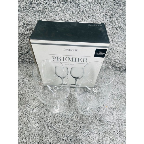 Orrefors Cabernet Glass Premier Clear Pack of 2 - Picture 3 of 12