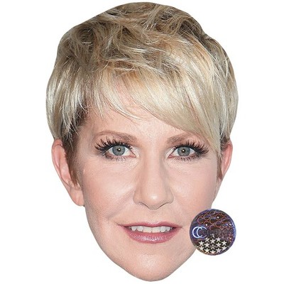 Joyce DiDonato Celebrity Mask, Flat Card Face, Fancy Dress Mask