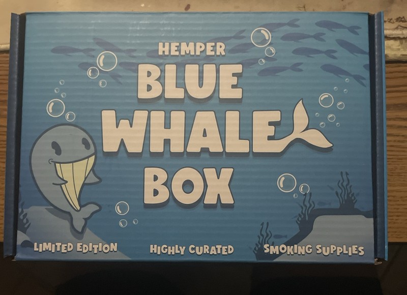Blue Whale Bong by Hemper,Nice Limited Edition