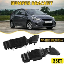 2Set Bumper Bracket For 2012-17 Hyundai Accent Front Left&Right Upper 865131R000