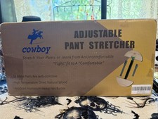Vintage Cowboy Adjustable Pant Stretcher Waist Expander for Jeans w/Original Box