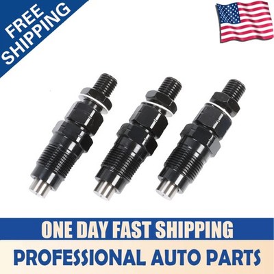 NEW 3pcs Fuel Injectors Set For Yanmar 3TNM74F Engine John Deere Tractor