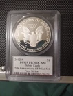 2012 S American Silver Eagles PR70 DCAM Signed by John Mercanti PCGS    E158