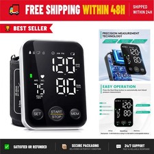 Oklar Blood Pressure Monitor Upper Arm Machine Clinical Accuracy LED Display