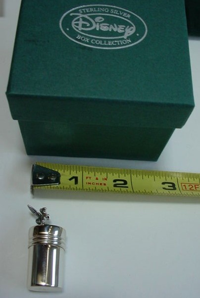 Disney Tinker Bell Sterling Silver Keepsake Box