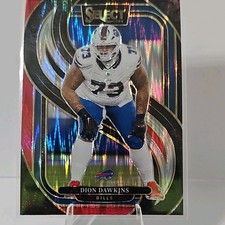 2024 Panini Select Dion Dawkins Buffalo Bills Prizm Premier Level #152