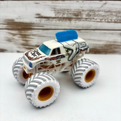 Monster Jam Gears Great Clips Mohawk Warrior Toy Truck White Tires