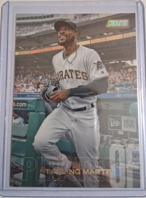 Topps 2018 Stadium Club Baseball Starling Marte Pittsburgh Pirates #226 1/1