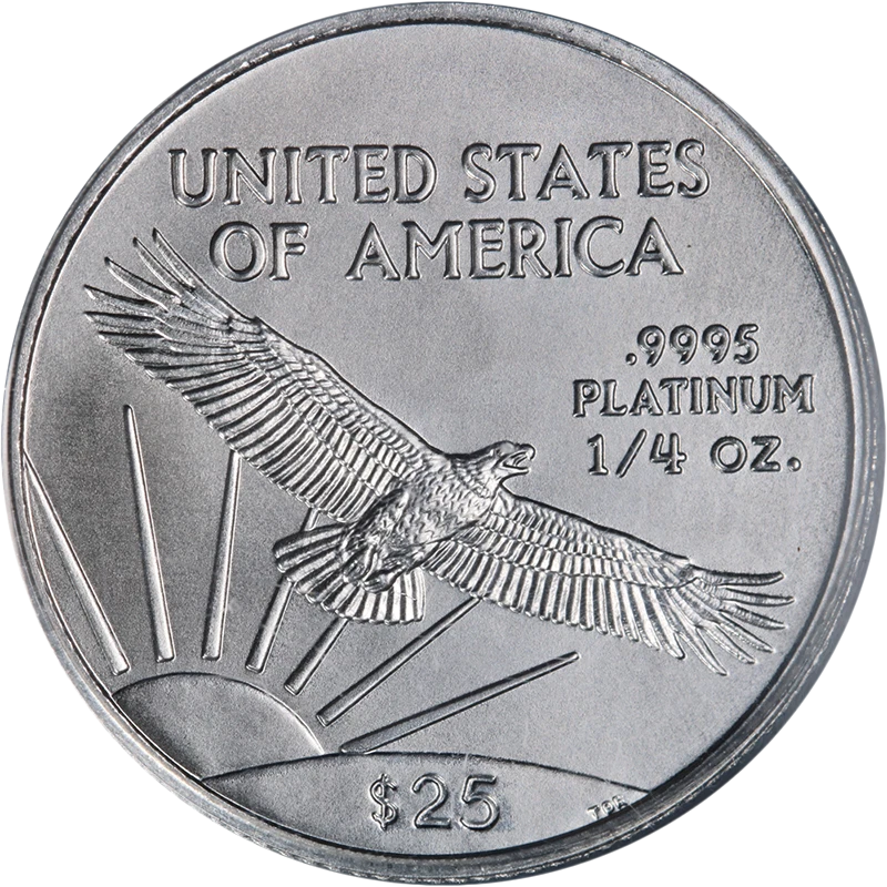 2008 Platinum American Eagle $25 PCGS MS70 - Image 2 of 4