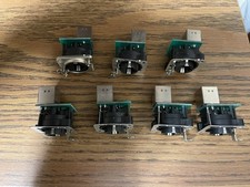 12 Neutrik D-NE8FDP - Ethercon RJ45 Cat5 Panel Jack TESTED 3 Working, 4 Broken
