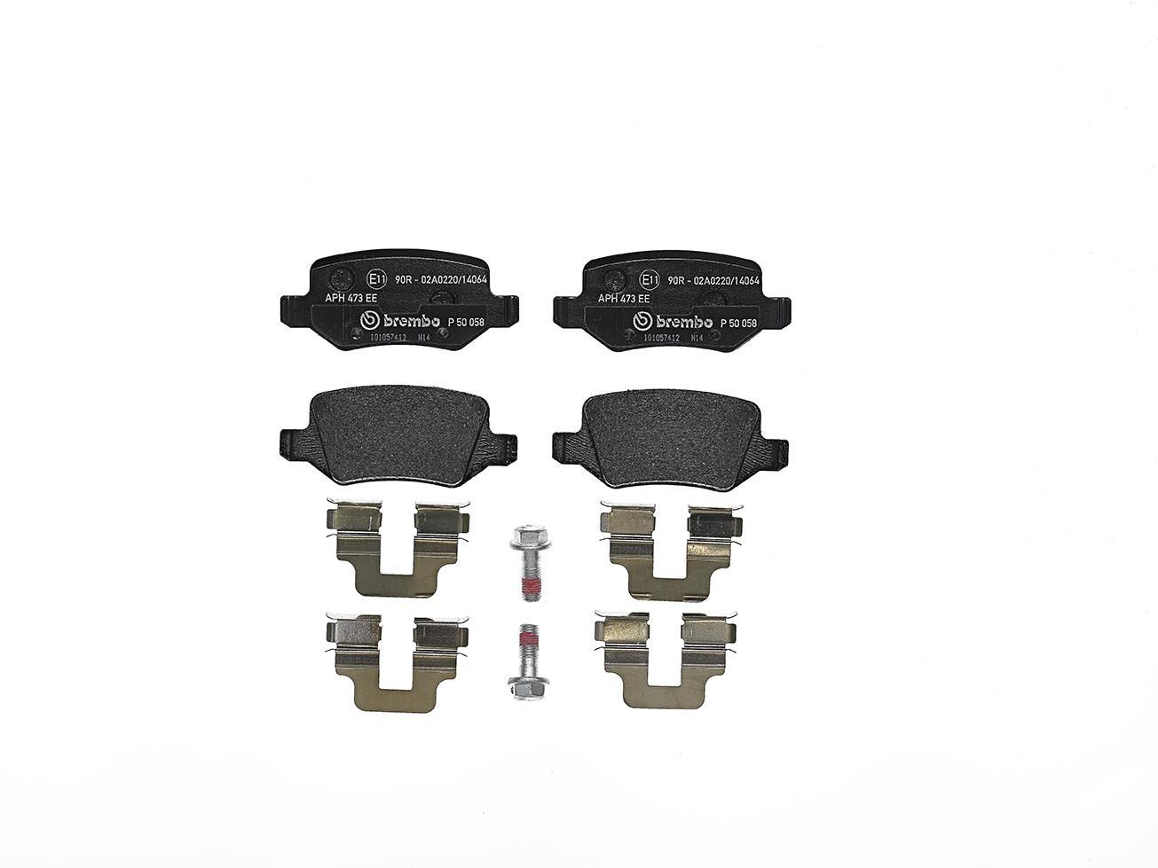 Bremsbelagsatz, Scheibenbremse P 50 058 BREMBO für MERCEDES-BENZ A-CLASS VANEO - Bild 6
