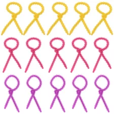 30 PCS Hair Roller Rods Perming Bendable Curlers Curling for Braids