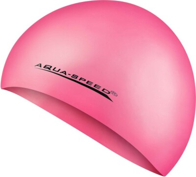 AQUA SPEED Badekappe Badehaube Sporthaube Schwimmhaube MEGA Silikon