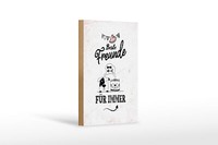 Holzschild Spruch Beste Freunde FüR Immer 12X18 Cm Deko Schild