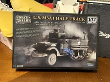 Unimax Forces Of Valor US M3A1 Half-Track Scale 1:72 Model Kit - New/sealed