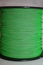 5' BCY Flo Green & Black Speckled D Loop Material Bow String Bowstring Archery