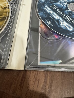 DORO - 25 Years In Rock 2 x NTSC DVD & 1 CD Set (Nuclear Blast