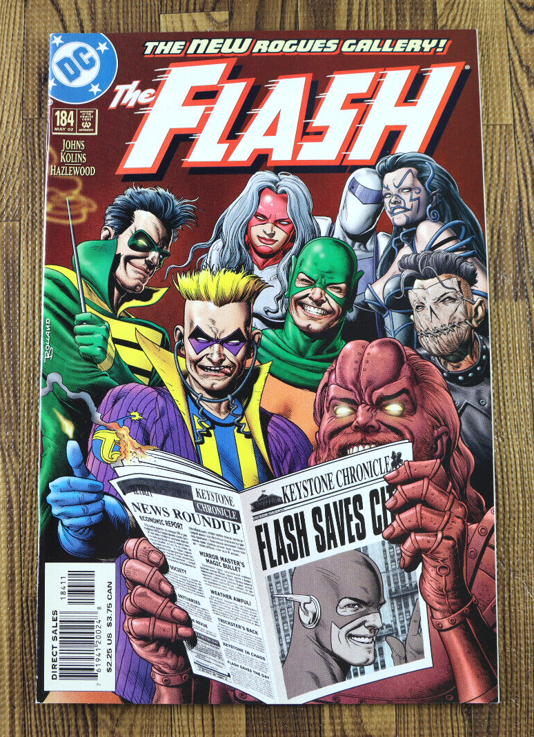 2002 DC Comic The Flash #184 VF/VF+ | eBay