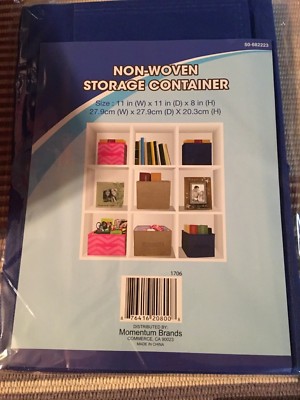 Storage Container Non-Woven (Toys, Office Supplies, Files, Etc) Brand New!