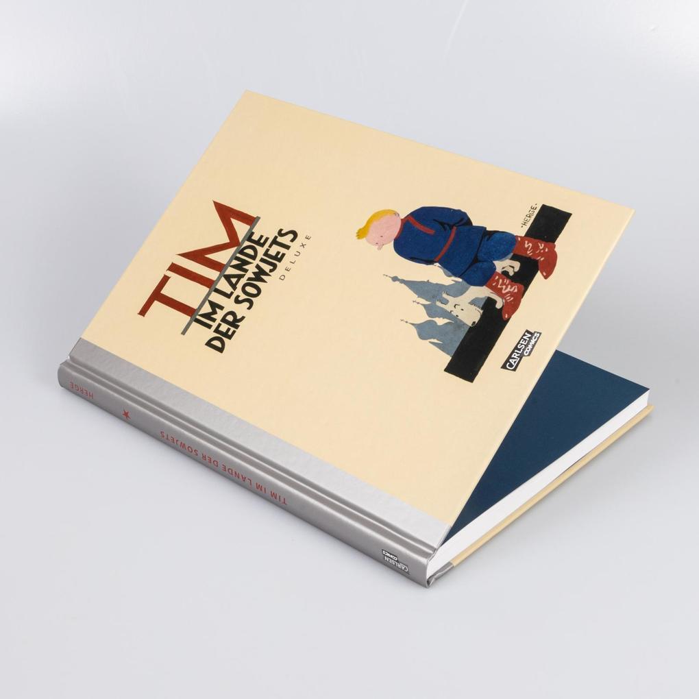 Thumbnail - Tim Und Struppi: Tim Lande Der Sowjets - Vorzugsausgabe | Hergé | 2023