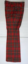 Vintage Pants 70's Vintage Plaid Pants Haggar 34/34 Permanently Creased