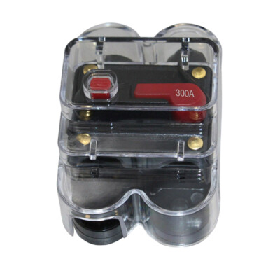 AUTO STEREO AUDIO SCHALTER SICHERUNG INLINE FÜR 12V DC AUTO A/V SYSTEM 300A