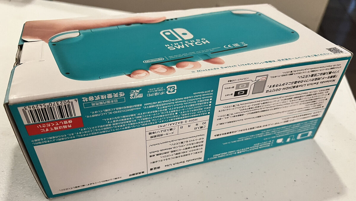 Japanese NEW! Nintendo Switch Lite Handheld- Turquoise Japanese