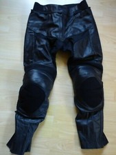 Hochwertige Motorradhose aus Leder von Probiker, Herren 50, BW 40