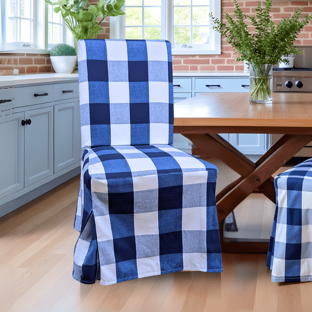 Dining Chairs Buffalo Plaid Desk Chair SALE Buffalo Check Navy