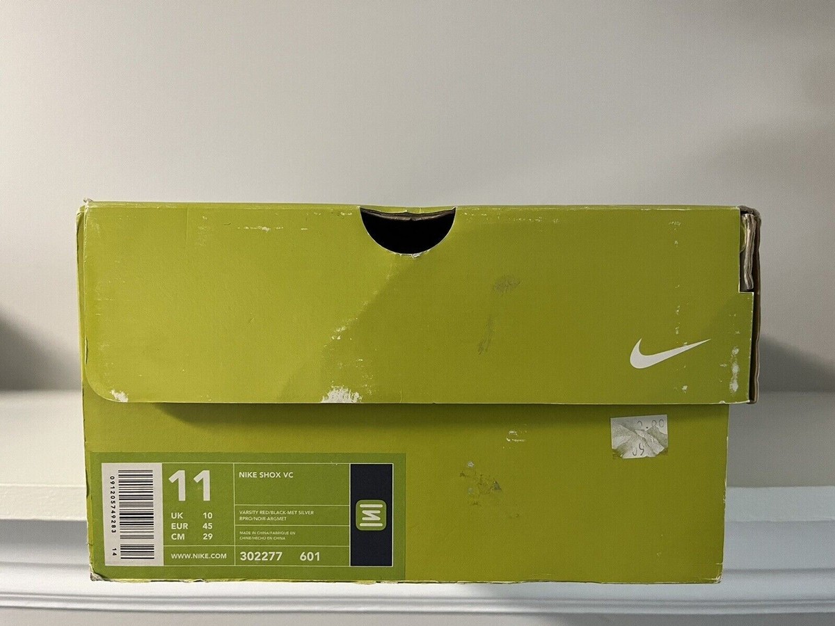 Men’s Nike Shox VC vintage 2001 New in Box, size 9 1/2 EXCELLENT CONDITION! 2001 Nike Shox VC black/red. Vince Carter was easily the  main image 4